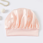 Bonnet de Nuit Enfant en Soie de Mûrier 100% – Cheveux Bouclés | VELŌU France