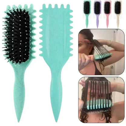 Brosse de Coiffage Curly – Démêlage Doux & Définition Boucles | VELŌU