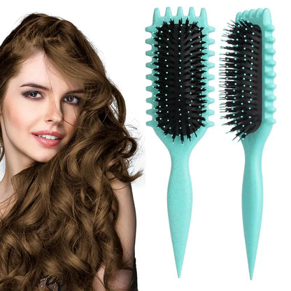 Brosse de Coiffage Curly – Démêlage Doux & Définition Boucles | VELŌU