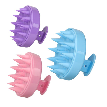 Brosse Massage Cuir Chevelu en Silicone – Stimule la Pousse & Nettoie | VELŌU