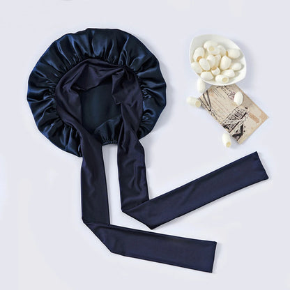 Bonnet de Nuit en Soie de Mûrier – Protection Capillaire Premium | VELŌU