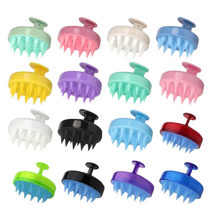 Brosse Massage Cuir Chevelu en Silicone – Stimule la Pousse & Nettoie | VELŌU