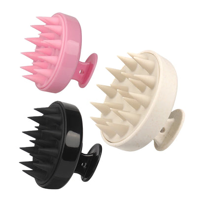 Brosse Massage Cuir Chevelu en Silicone – Stimule la Pousse & Nettoie | VELŌU