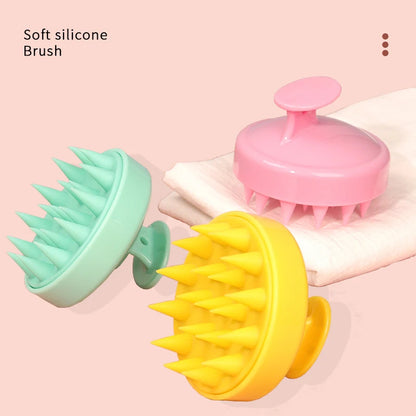 Brosse Massage Cuir Chevelu en Silicone – Stimule la Pousse & Nettoie | VELŌU