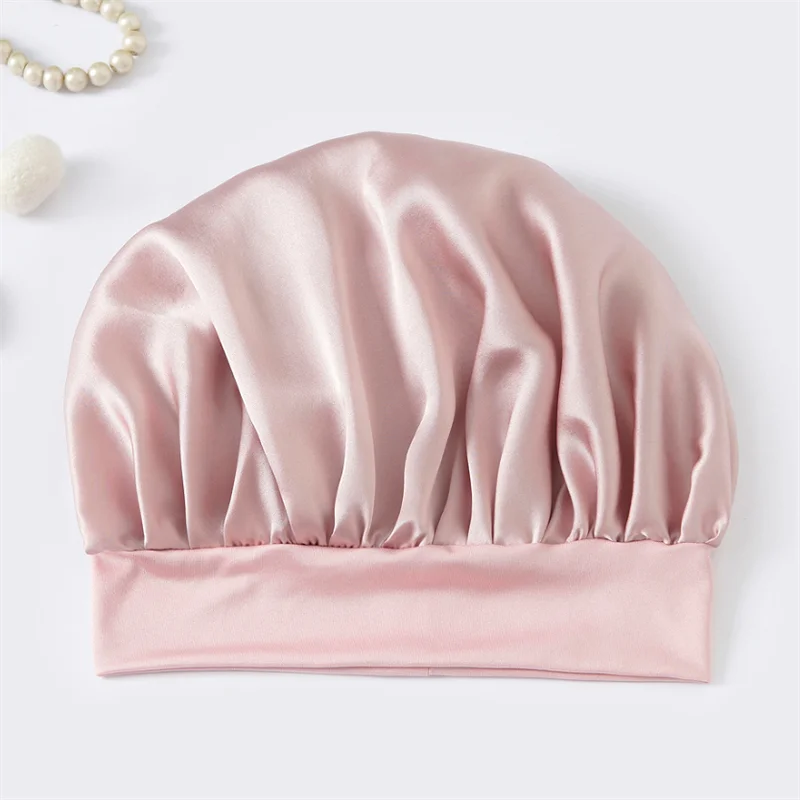 Bonnet de Nuit Enfant en Soie de Mûrier 100% – Cheveux Bouclés | VELŌU France