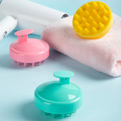 Brosse Massage Cuir Chevelu en Silicone – Stimule la Pousse & Nettoie | VELŌU