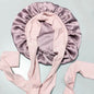 Bonnet de Nuit en Soie de Mûrier 22 Mommes – Collection Luxe | VELŌU