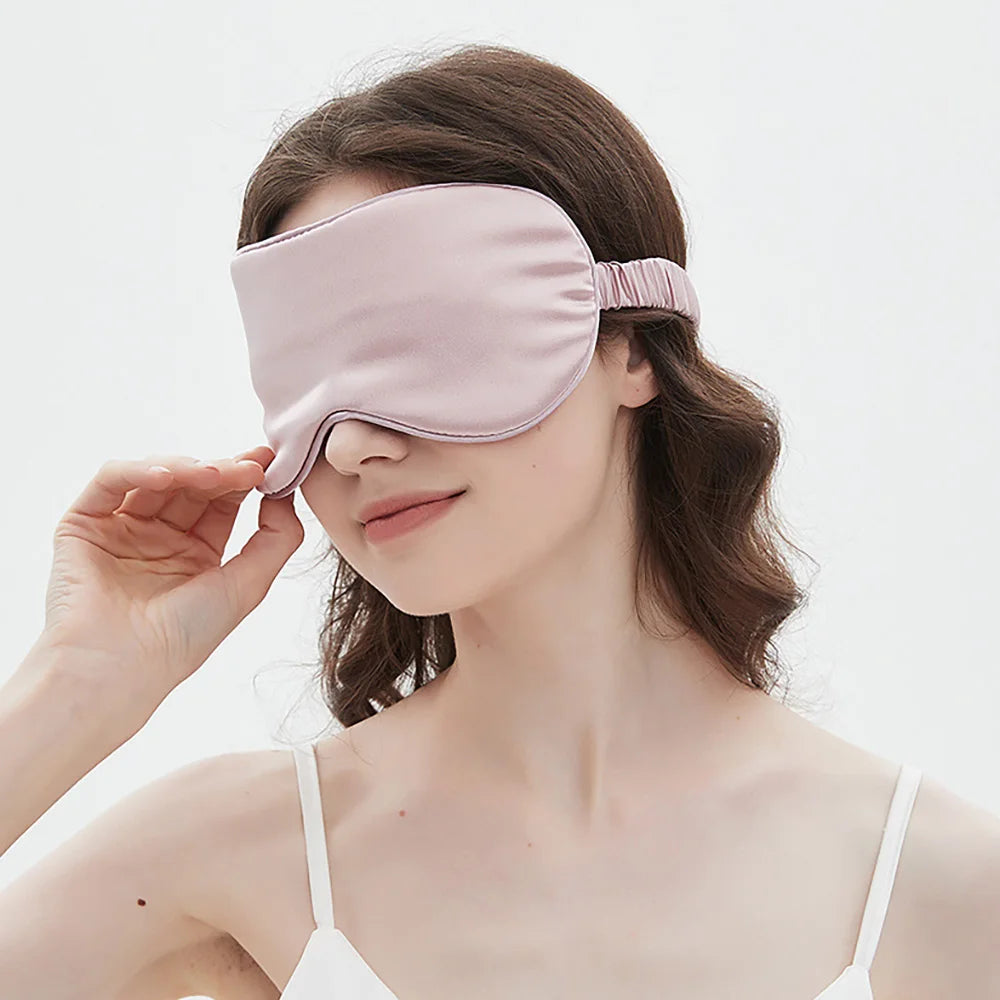 Masque de Nuit en Soie 100% Mulberry – Soin Peau & Sommeil | VELŌU