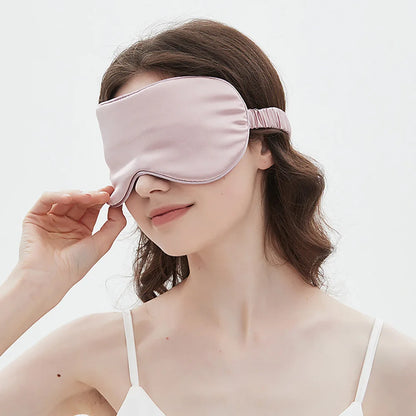 Masque de Nuit en Soie 100% Mulberry – Soin Peau & Sommeil | VELŌU