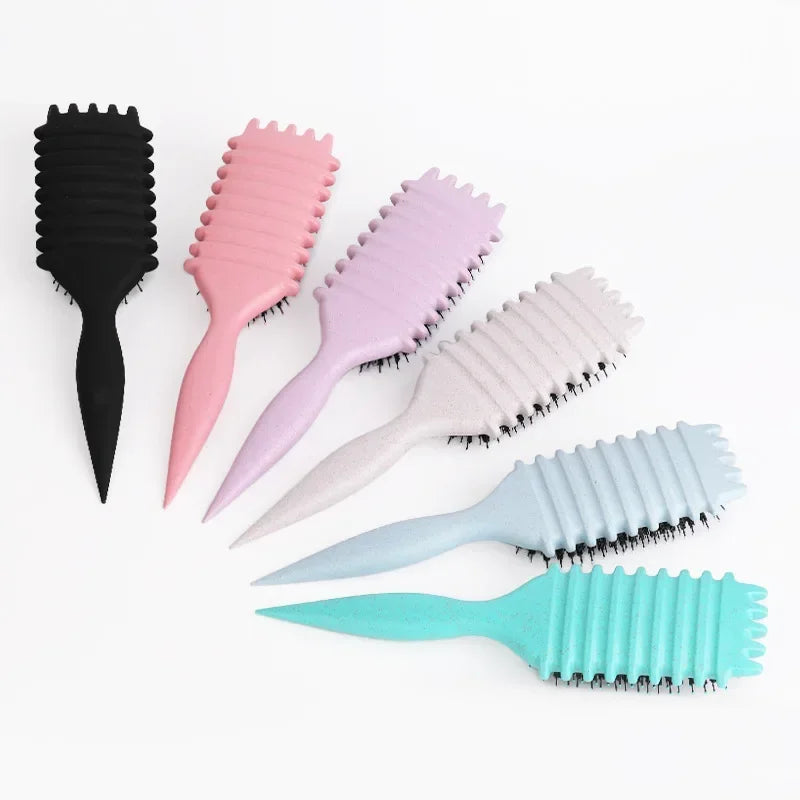 Brosse de Coiffage Curly – Démêlage Doux & Définition Boucles | VELŌU