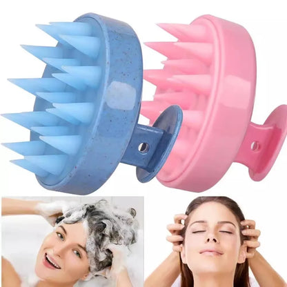 Brosse Massage Cuir Chevelu en Silicone – Stimule la Pousse & Nettoie | VELŌU