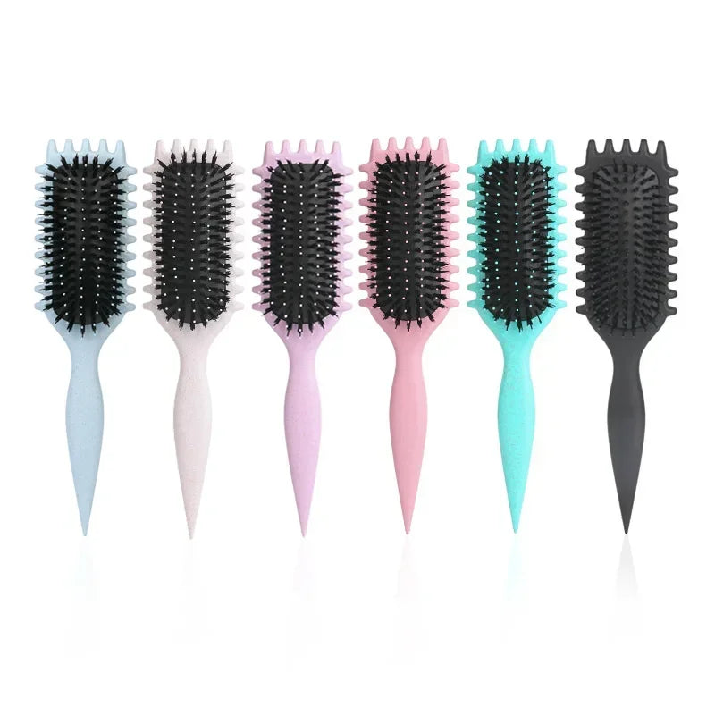 Brosse de Coiffage Curly – Démêlage Doux & Définition Boucles | VELŌU