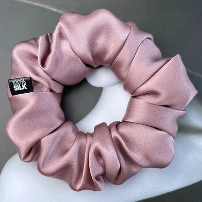 Chouchou en Soie 100% Mulberry 19mm – Zéro Casse | VELŌU