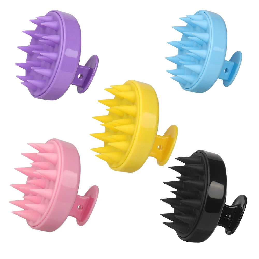 Brosse Massage Cuir Chevelu en Silicone – Stimule la Pousse & Nettoie | VELŌU