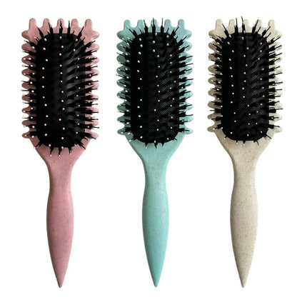 Brosse de Coiffage Curly – Démêlage Doux & Définition Boucles | VELŌU